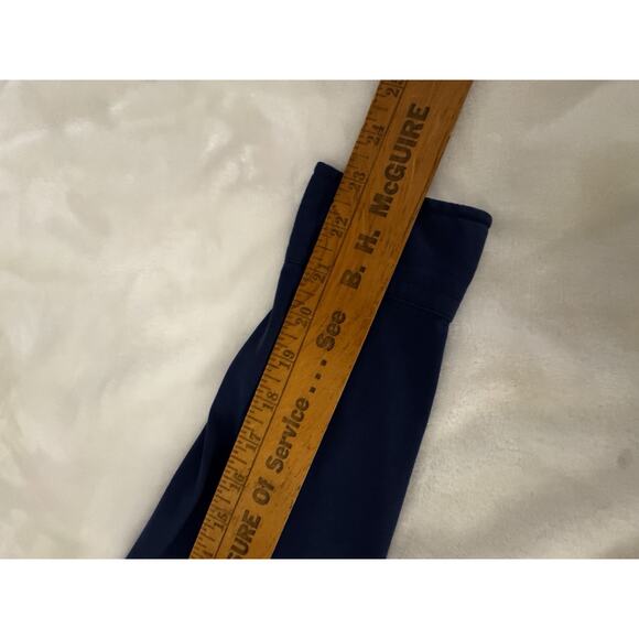 Veboon Polo Shirt Sz S Blue Long Sleeves Stretch Casual Gorpcore Comfort - Picture 11 of 12